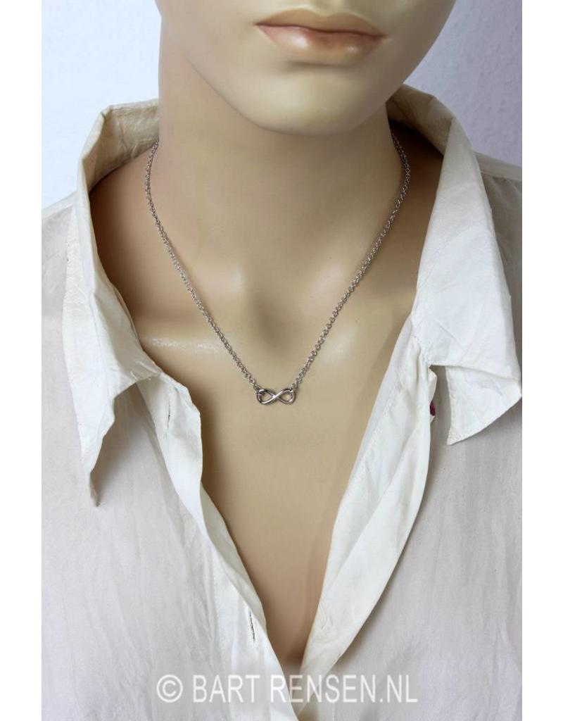 Infinity Lemniscaat hanger - echt zilver
