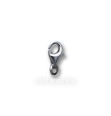 Charm lock -sterling silver