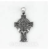 Keltisch Kruis hanger - echt zilver