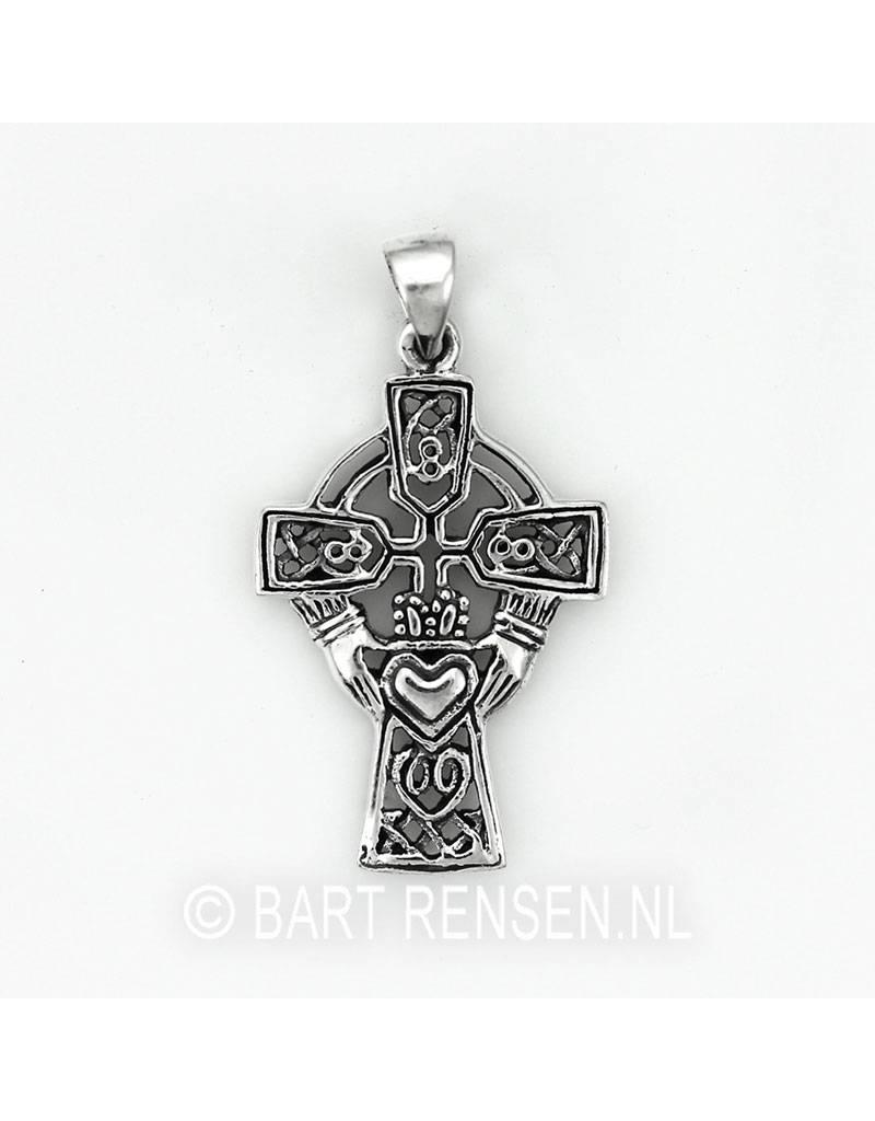 Celtic Cross pendant - sterling silver