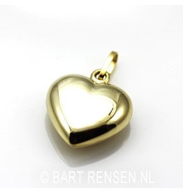 Heart pendant - gold