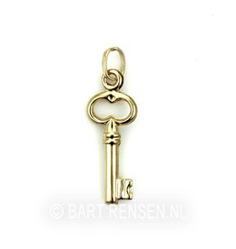 Key pendant - gold