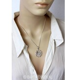 Seed of Life Lotus hanger-echt zilver