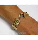 Chakra bracelet with Gemstones - 14 carat gold