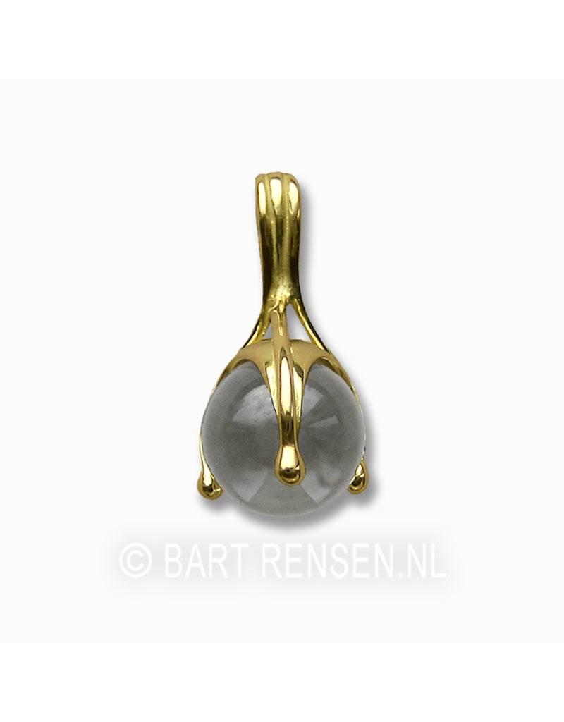Crystal Ball pendant - 14 carat gold
