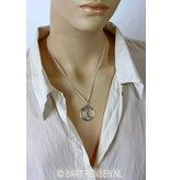 Liefdes Levensboom hanger - echt zilver