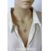 Pentagram pendant - sterling silver