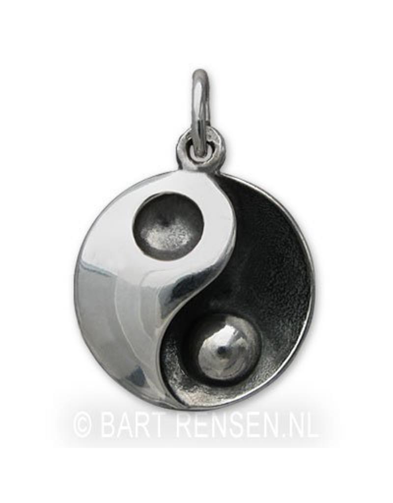 Ash pendant Yin Yang - sterling silver