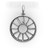 Sun Pendant - sterling silver
