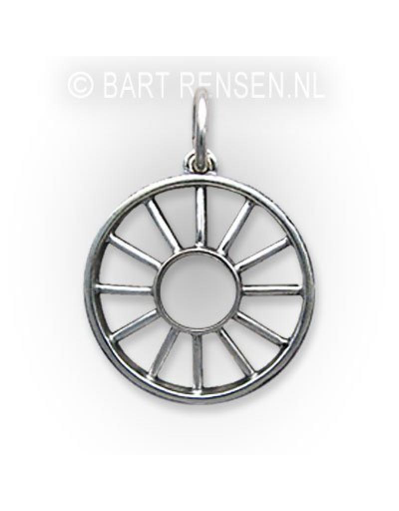 Sun Pendant - sterling silver