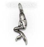Mermaid pendant - sterling silver