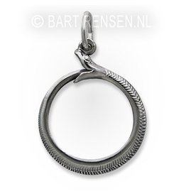 Ouroboros pendant - silver