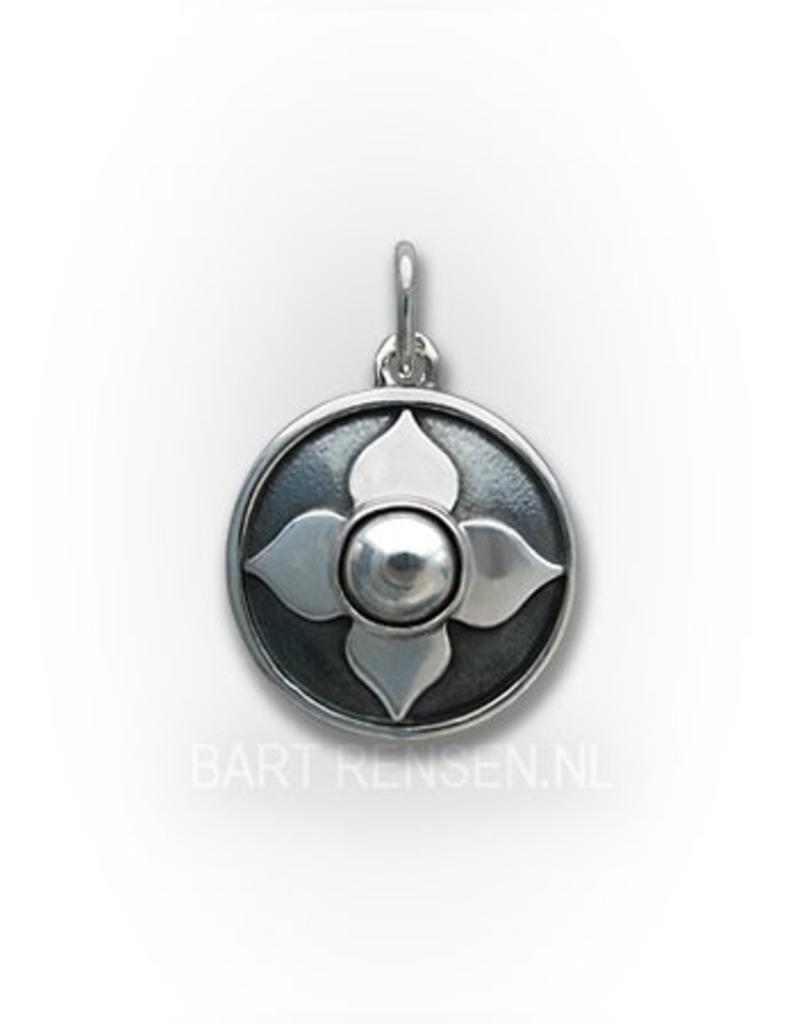 Stuit Chakra hanger - echt zilver