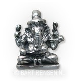 ganesha pendant  - sterling silver