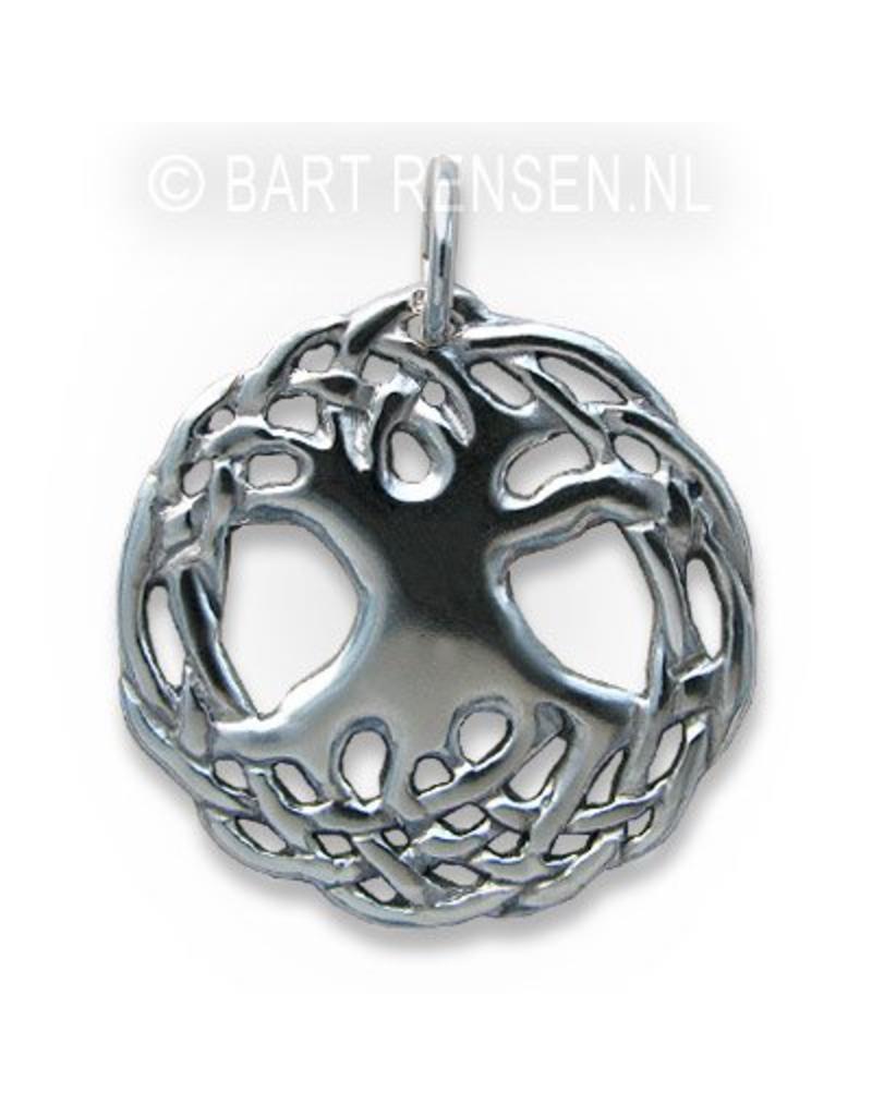 Keltische Levensboom hanger - echt zilver