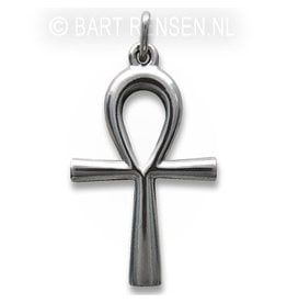 Zilveren Ankh hanger - zilver