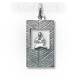 Meditatie hanger - echt zilver