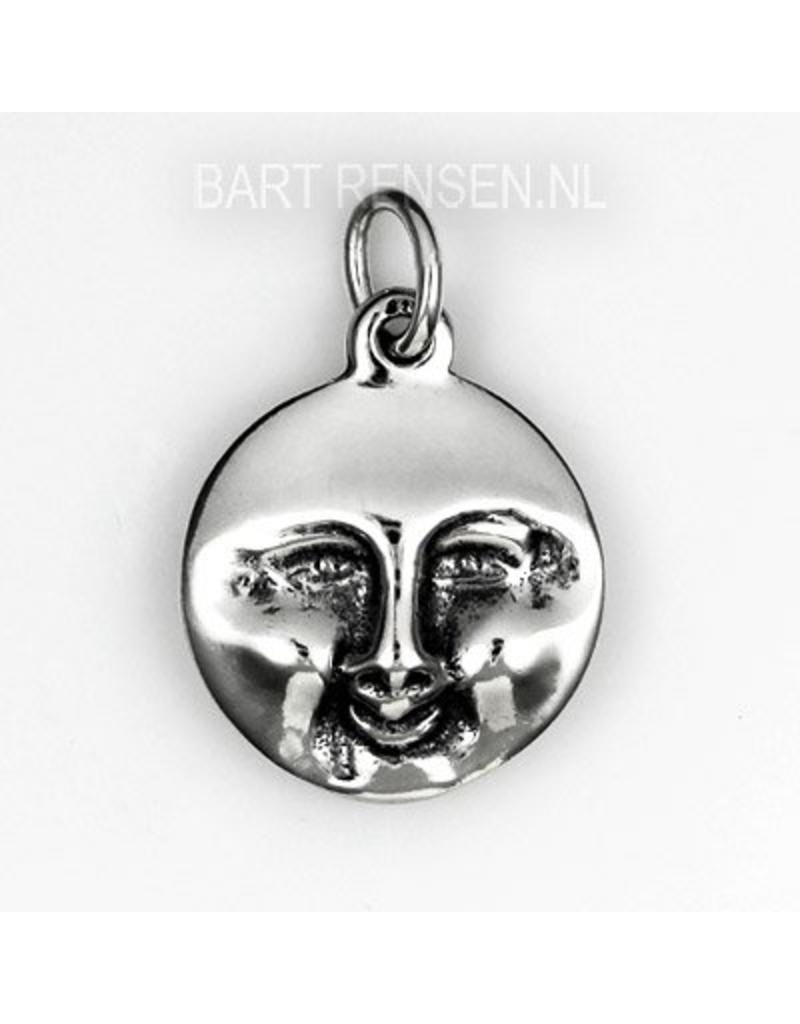 Smile - Cry pendant - sterling silver