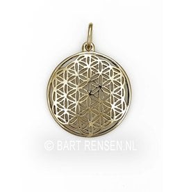 Golden Flower of Life pendant