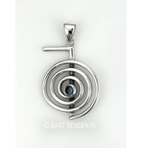 Choku Rei pendant - sterling silver