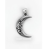 Moon Pendant - sterling silver