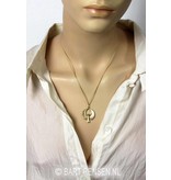 Angel pendant - 14 crt gold
