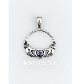 Claddagh pendant - silver