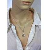 Celtic Goddess Pendant - sterling silver