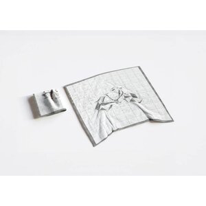 T-doek van Puik Art fiets