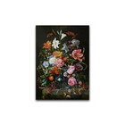 Poster vaas met bloemen