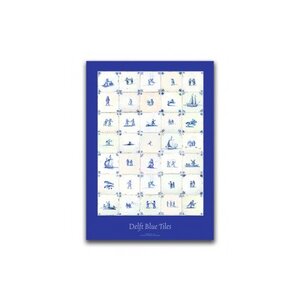 Poster Delfts blauwe tegels