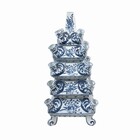 Stapelvaas Blauw wit