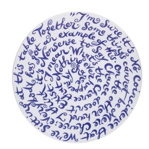 Royal Delft diskus teken 'Chance'