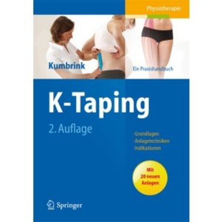 K-Taping - ein Praxishandbuch von Birgit Kumbrink (in deutscher Sprache)