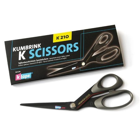 K-Scissors Ciseaux de taping K210 avec lames en téflon