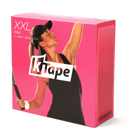 K-Tape XXL rouge 5cm x 22m
