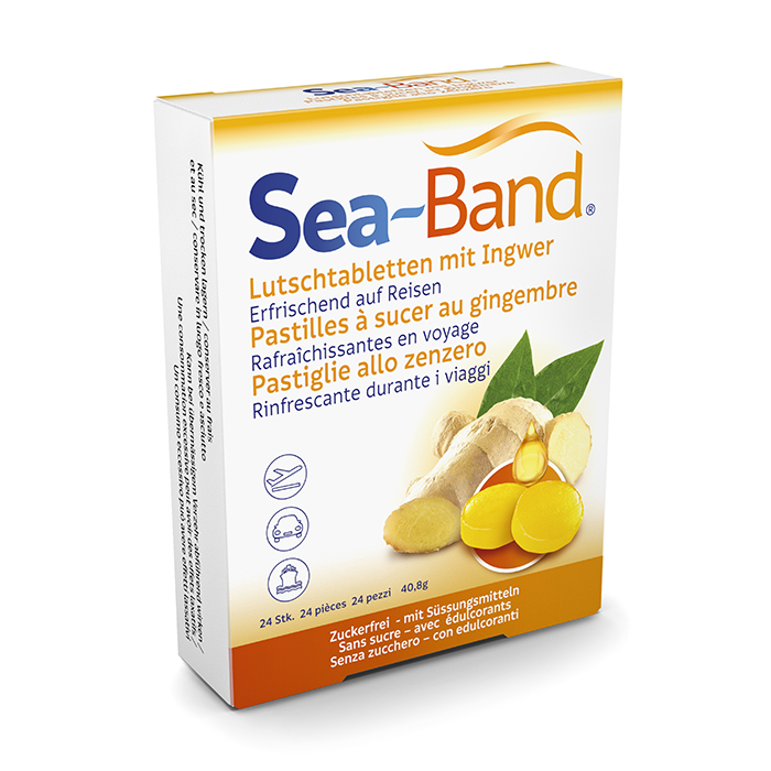 Sea-Band Lutschtabletten mit Ingwer | Sahag Shop