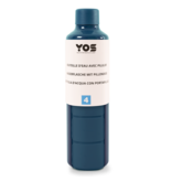 YOS Bottle Wasserflasche mit Pillendose, 1 Tag, 4 Fächer