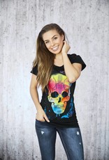 Damen Unlimited Shirt Skull