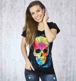 Damen Unlimited Shirt Skull