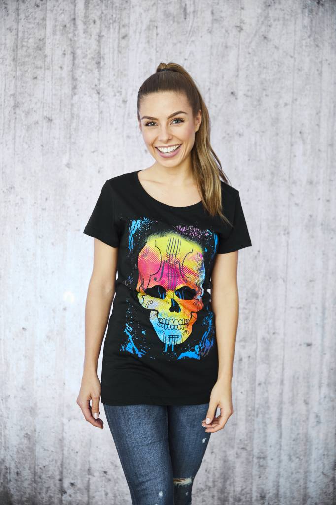 Girls Unlimited Shirt Skull