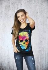 Damen Unlimited Shirt Skull