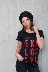Damen Shirt Explosive schwarz