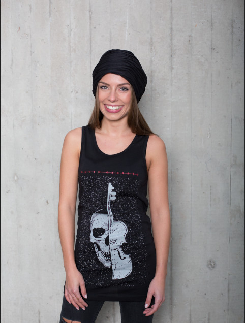 Damen Tank Top Geige