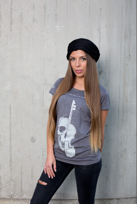 girls shortsleeve Shirt violin