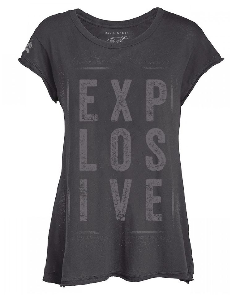 Herren Shirt Explosive grau