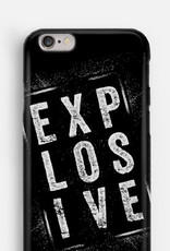 iPhone Hülle weiss Explosive