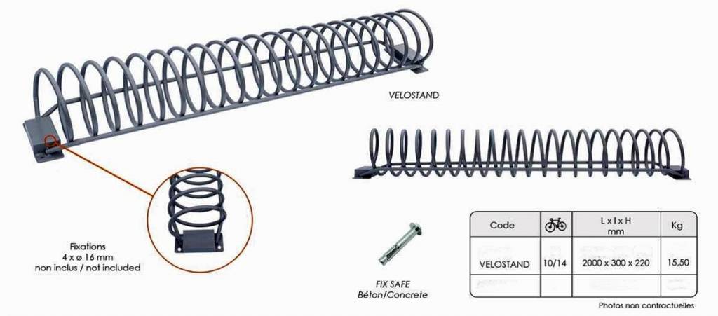 Bicycle stand SPIRAL