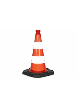 Traffic Cone  fully reflective - 50 cm