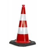 Traffic Cone  fully reflective - 75 cm